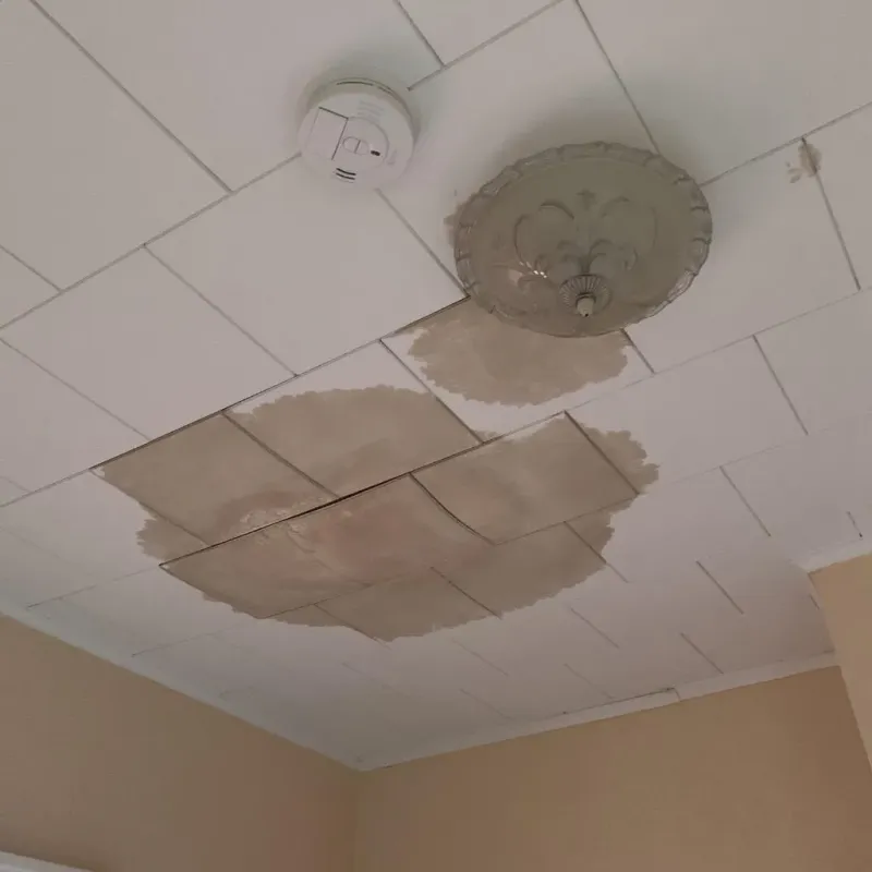 Ceiling Water Damage Repair in Warsaw, IL