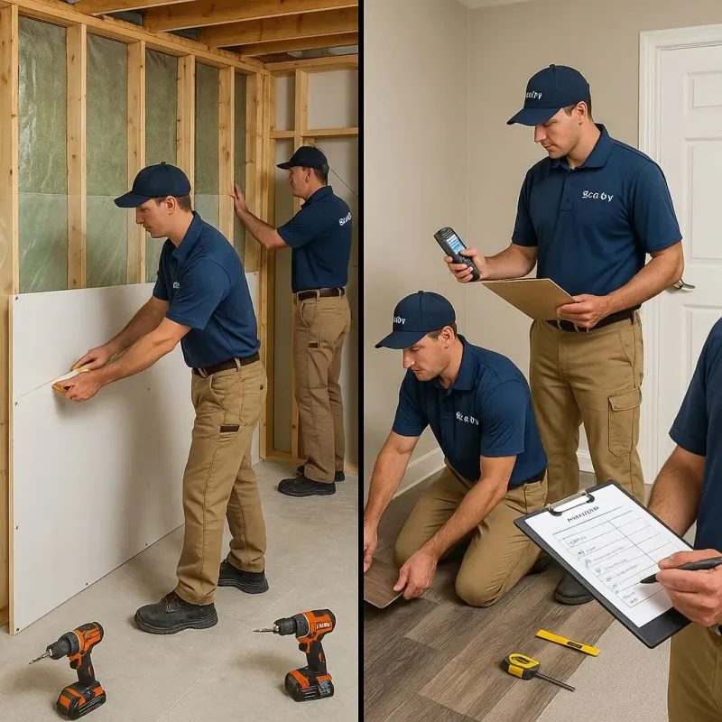 Repairs and Reconstruction process in Warsaw, IL
